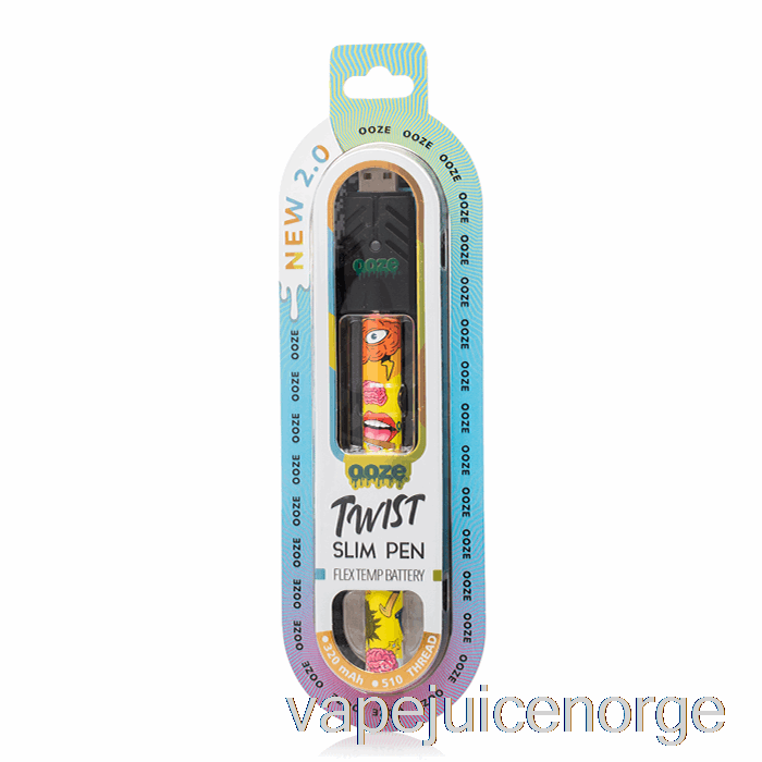 Vape Med Nikotin Ooze Slim Twist Pen 2.0 Flex Temp Batteri Brainstorm